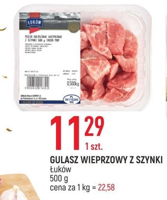 E.Leclerc Gulasz wieprzowy z szynki łuków oferta
