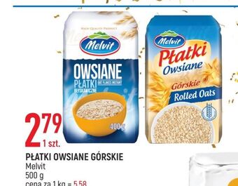 E.Leclerc Płatki owsiane błyskawiczne melvit oferta