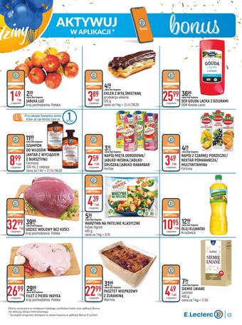 E.Leclerc Filet z piersi indyka oferta