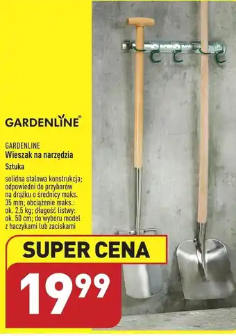 ALDI GardenLine Wieszak na narzędzia oferta