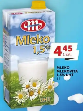 Groszek Mlekovita mleko 1,5% UHT oferta