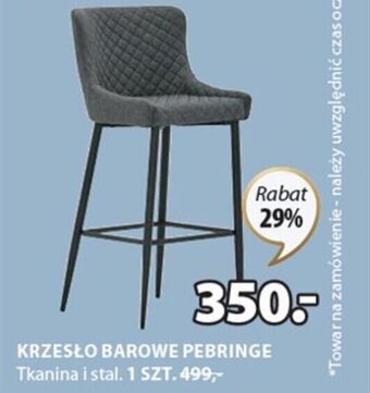 JYSK Krzesło barowe pebringe oferta