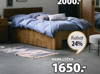 JYSK Rama łóżka Manderup S151xD210xW90cm oferta