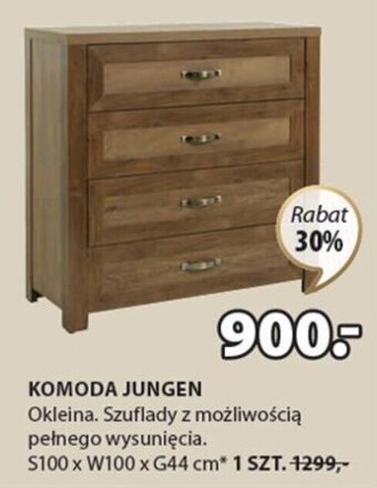 JYSK Komoda Jungen S100xW100xG44cm oferta