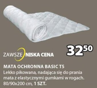 JYSK Mata ochronna Basic T5 80/90x200cm oferta