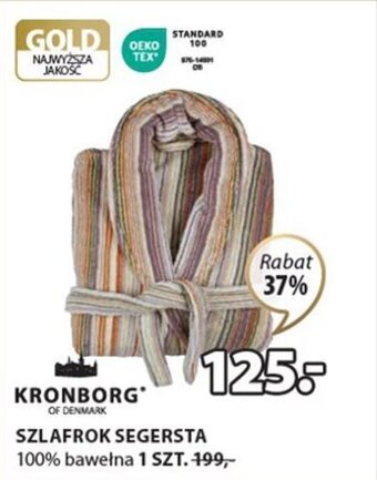 JYSK Kronborg szlafrok segersta oferta