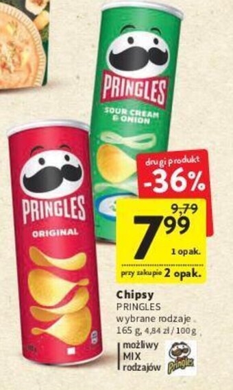 Intermarche Pringles Chipsy 165 g oferta