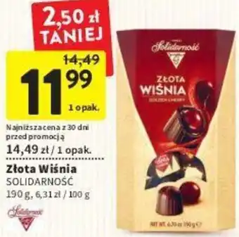 Intermarche Solidarność Złota Wiśnia 190 g oferta