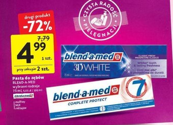 Intermarche Blend-A-Med Pasta do zębów 75 ml oferta
