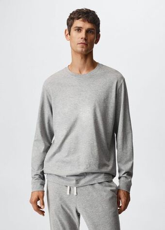 MANGO Komplet piżama z długimi nogawkami oferta