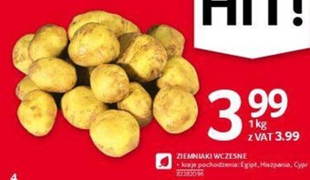 Selgros Ziemniaki wczesne 1kg oferta