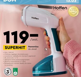 Parownica do ubrań hoffen systematic