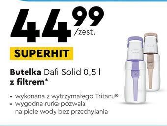 Biedronka Butelka solid 0.5 l dafi oferta
