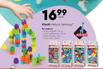 Biedronka Klocki małych geniuszy kwiatki askato oferta