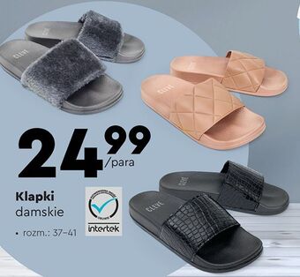 Biedronka Klapki damskie 37-41 oferta