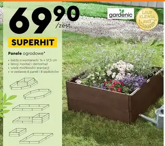 Biedronka Panele ogrodowe 14 x 57.5 cm gardenic oferta