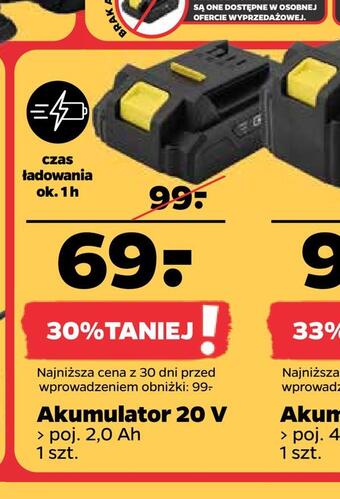 Netto Akumulator 20 v oferta