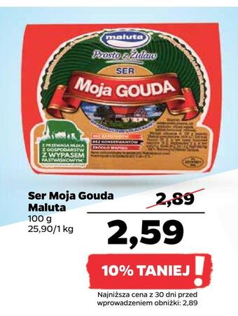 Netto Ser moja gouda maluta oferta
