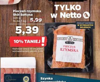 Netto Pieczeń rzymska stół sołtysa oferta