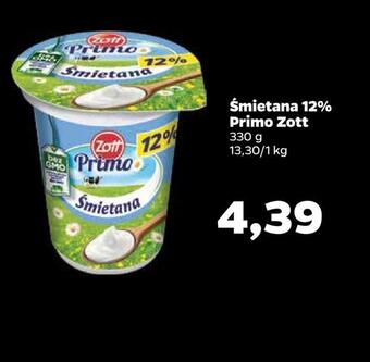 Netto Śmietana 12% primo zott oferta