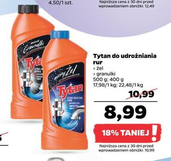 Netto Tytan do udrożniania rur oferta