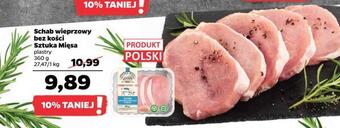 Netto Schab wieprzowy bez kości sztuka mięsa oferta