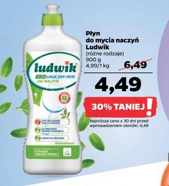 Netto Płyn do mycia naczyń ludwik oferta