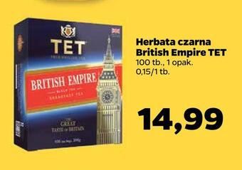 Netto Herbata czarna british empire tet oferta