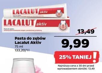 Pasta do zębów lacalut aktiv