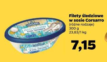 Netto Filety śledziowe w sosie corsarro oferta