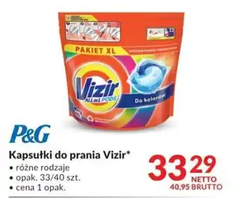 Makro P&G Kapsułki do prania Vizir oferta