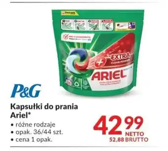 Makro P&G Kapsułki do prania Ariel oferta