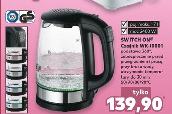 Kaufland Czajnik elektryczny switch on oferta