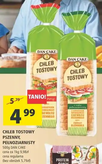 Arhelan Dan Cake Chleb tostowy pszenny 500 g oferta