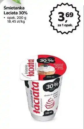 Odido Łaciata śmietanka pasteryzowana 30 % 200 ml oferta