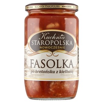 Odido Kuchnia staropolska fasolka po bretońsku z kiełbasą 700 g oferta