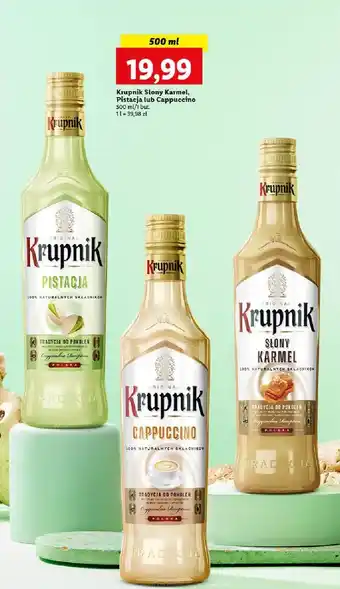 Lidl Wódka krupnik cappuccino oferta