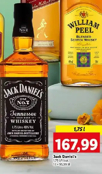 Lidl Whiskey jack daniel's tennessee oferta