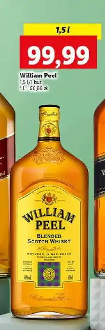 Lidl Whisky william peel blended scotch oferta