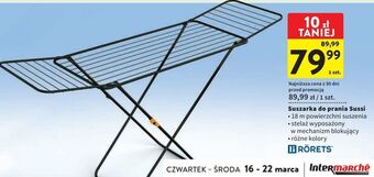 Intermarche Suszarka do bielizny sussi rorets oferta