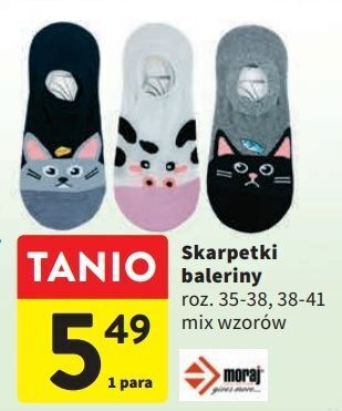 Intermarche Skarpetki balerinki moraj oferta