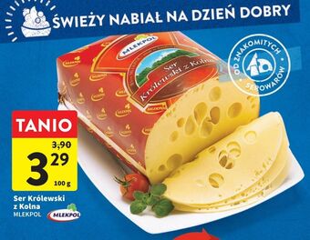 Intermarche Ser królewski z kolna mlekpol oferta