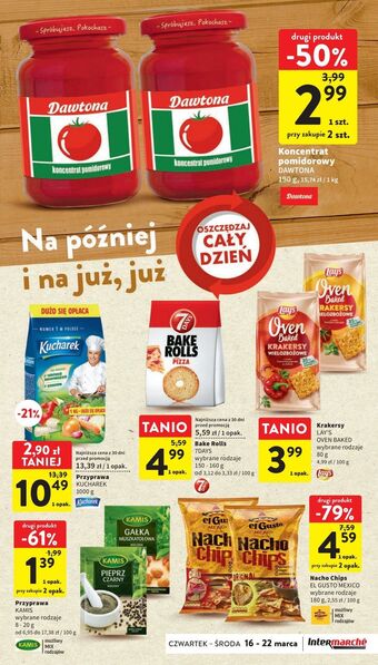 Intermarche Koncentrat pomidorowy dawtona oferta