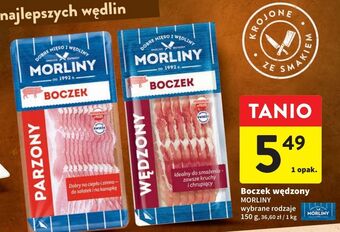 Intermarche Boczek wędzony plastry morliny oferta