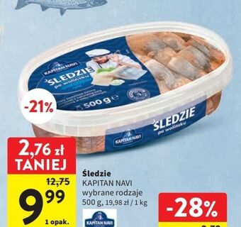 Śledzie po wolińsku kapitan navi