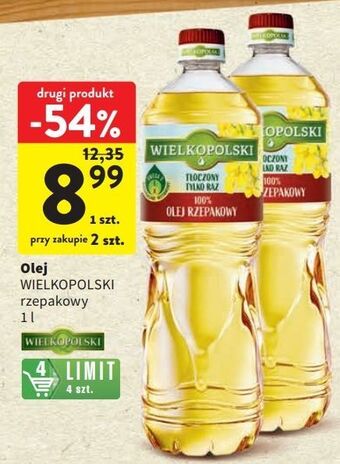 Intermarche Olej wielkopolski rzepakowy oferta