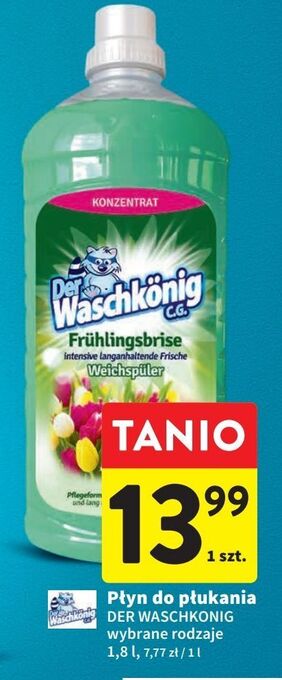 Intermarche Płyn do płukania fruhlingsbrise der waschkonig oferta