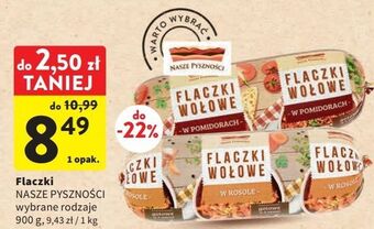 Intermarche Flaczki wołowe w pomidorach nasze pyszności oferta