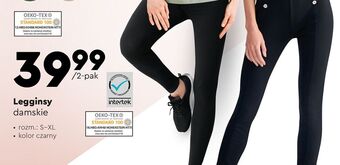 Biedronka Legginsy damskie rozm. s-xl cleve oferta