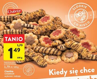 Intermarche Ciastka chabrior oferta